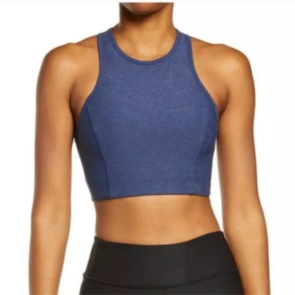 Outdoor Voices Light Blue Crop Top Size Medium (A1) - Picture 1 of 7